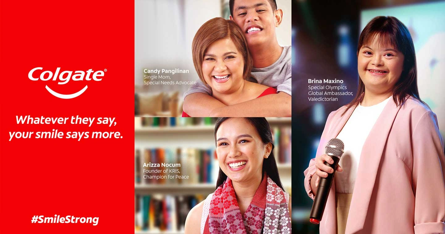 Colgate Make Mom Smile Image from colgate smilestrong campaign