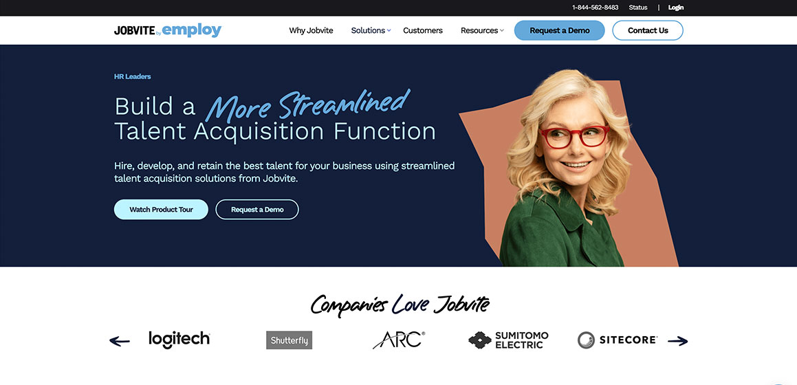 Jobvite Webpage - After