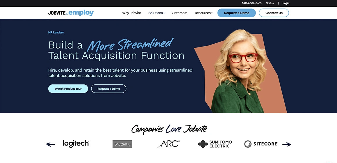 Jobvite Webpage - After