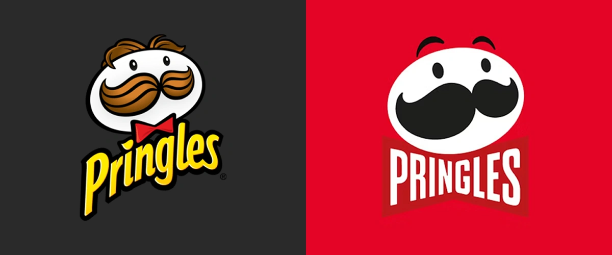 Cracker Barrel Part 1 Pringles Logo Before and After