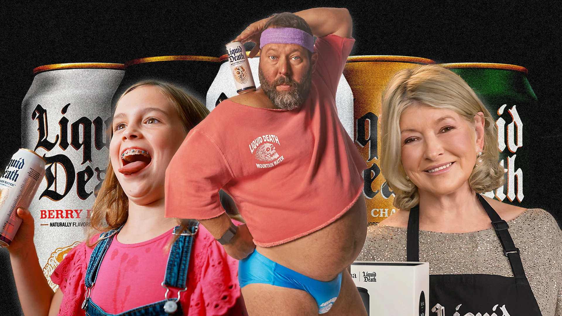 Liquid death ads Liquid death ad samples